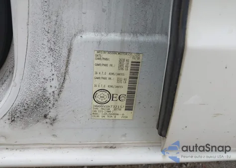 2016 Nissan Frontier Sl/Sv из США, поврежденный, VIN 1N6AD0FV1GN732157